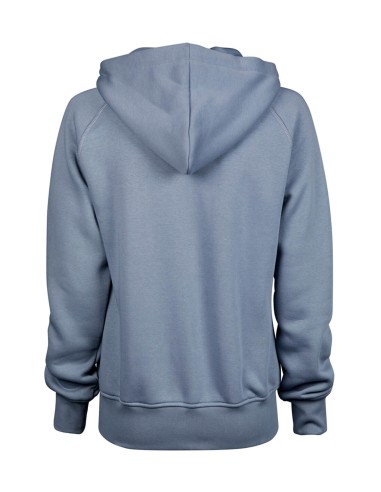 T-5436-Womens Fashion Full Zip Hood